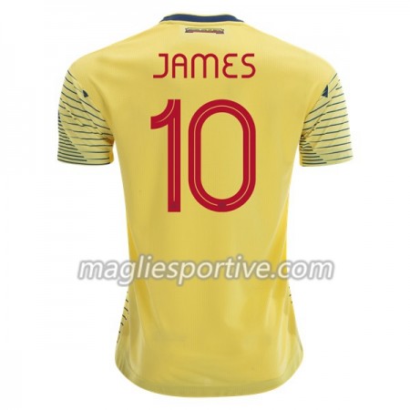 Completo Calcio Colombia James Rodriguez 10 Divisa Prima Copa América 2019